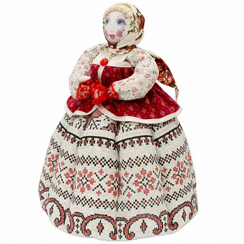 Кукла - грелка на чайник, арт. 001-6