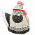 Грелка на чайник "Курица", арт. 003-01